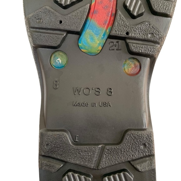 Sloggers “Midsummer Blue” Floral Garden Shoes - Picture 9 of 10